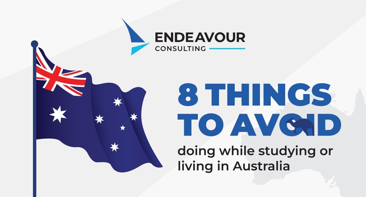 8 things to avoid doing while studying or living in Australia